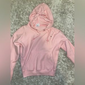 champion pink hoodie size xs